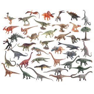 Foto 1 | Foto 1 | Juego De Minifiguras De Dinosaurios 41 Piezas Juguetes Realistas De Pvc Para Niños - Venta Internacional.