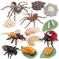 Juego De Figuras De Ciclo De Vida De Insectos  16 Unidades  Modelos De Pvc Para Niños - Venta Internacional.