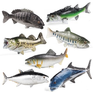 Foto 1 | Foto 1 | Set De Juguetes Con Figuras Realistas De Peces Y Animales Marinos 7 Piezas Para Niños - Venta Internacional.