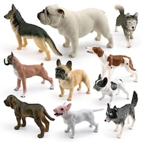Juego De Figuras Realistas Para Perros  10 Piezas  Juguetes De Pvc Para Niños - Venta Internacional.