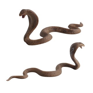 Foto 3 | Foto 3 | Juego De Figuras De Animales 9 Piezas Serpiente Realista Pvc Cobra Y Pitón - Venta Internacional.