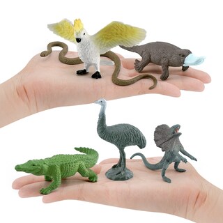 Foto 2 | Foto 2 | Set De Figuras Australian Wildlife 11 Piezas De Pvc Para Educación Infantil - Venta Internacional.