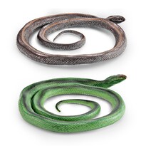 Juego De Figuras De Juguete Realistas De Pvc Con Forma De Serpiente Salvaje Con Forma De Reptil Para - Venta Internacional.