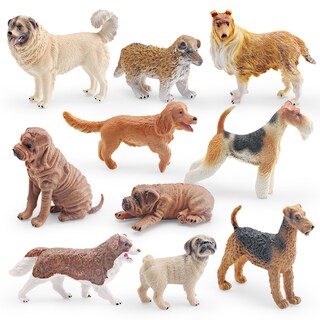 Foto 1 | Foto 1 | Set De Figuras De Perro Realista De Pvc 10 Piezas Para Niños Y Decoración - Venta Internacional.