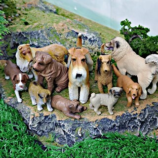 Foto 3 | Foto 3 | Set De Figuras De Perro Realista De Pvc 10 Piezas Para Niños Y Decoración - Venta Internacional.