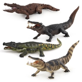 Foto 2 | Foto 2 | Set De Figuras De Cocodrilo Realista 7 Piezas Pvc Para Niños De 3 Años O Más - Venta Internacional.