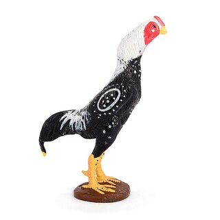 Foto 3 | Foto 3 | Figura Realista Con Forma De Gallo De Juego Animal De Granja De Pvc 6 X 3 X 8 Cm - Venta Internacional.