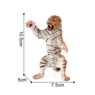 Foto 2 | Foto 2 | Juego De Figuras Realistas De Pvc Con Forma De Tigre Animal Salvaje 4 Piezas Juguete Para Niños - Venta Internacional.