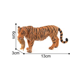 Foto 4 | Foto 4 | Juego De Figuras Realistas De Pvc Con Forma De Tigre Animal Salvaje 4 Piezas Juguete Para Niños - Venta Internacional.