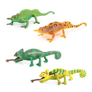 Foto 1 | Foto 1 | Set De Figuritas De Juguete Realista De Pvc Con Forma De Camaleón Y Lagarto Para Reptiles - Venta Internacional.