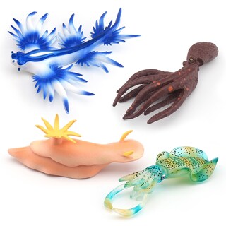 Foto 1 | Foto 1 | Set De Figuras De Vida Marina De Pvc Con Animales Marinos Para Niños Y Decoración - Venta Internacional.
