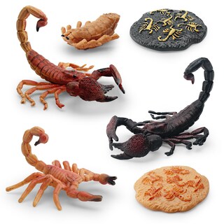 Foto 1 | Foto 1 | Set De Figuras Scorpion Life Cycle 8 Piezas De Pvc Para Niños - Venta Internacional.
