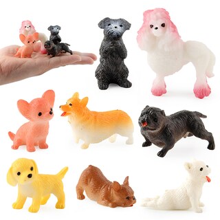 Foto 3 | Foto 3 | Set De 8 Figuras De Perro Realistas En Miniatura Para Niños Y Coleccionistas - Venta Internacional.