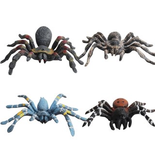 Foto 1 | Foto 1 | Juego De Figuras De Araña Wild Spider Model Toys 4 Piezas Para Niños Y Adultos - Venta Internacional.