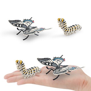 Foto 2 | Foto 2 | Juego De Figuras Butterfly Life Cycle Pvc Juguete Educativo Para Niños - Venta Internacional.