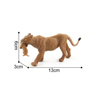 Foto 4 | Foto 4 | Set De Figuras De Pvc Con Forma De Animal Realista De La Familia Del León Para Niños De Más De 3 Año - Venta Internacional.