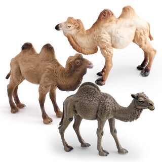 Foto 1 | Foto 1 | Set De Figuras Realistas De Camello De Pvc Con Forma De Animal Del Desierto Para Niños De 3 Años O M - Venta Internacional.
