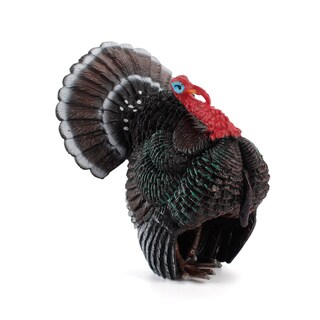 Foto 1 | Foto 1 | Figura Realista De Pavo De Plástico Pvc Modelo Animal De 6 6 Cm - Venta Internacional.