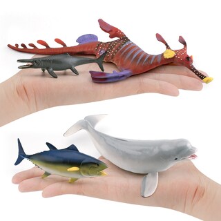 Foto 2 | Foto 2 | Juego De 9 Figuras De Animales Marinos Realistas De Pvc Con Forma De Vida Marina - Venta Internacional.