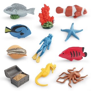 Foto 1 | Foto 1 | Juego De Figuras De Animales Marinos 11 Piezas Juguetes Realistas De Pvc Para Niños - Venta Internacional.