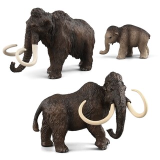 Foto 1 | Foto 1 | Juego De Figuras Realistic Mammoth Pvc Woolly Mamuts 3 Unidades - Venta Internacional.
