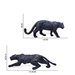 Foto 3 | Foto 3 | Juego De Figuras De Juguete Infantil De Pvc En Miniatura De Pantera Negra 2 Unidades - Venta Internacional.