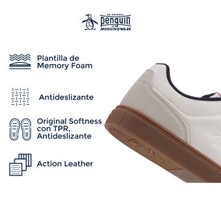 Foto 5 | Foto 5 | Tenis Original Penguin Style Antxon Beige Para Hombre