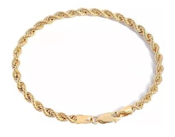 Pulsera Xtellar  Hombre Esclava Oro Acero Inoxidable