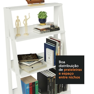 Foto 6 | Foto 6 | Mueble Biblioteca Librero Madesa Con 4 Niveles Bb