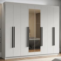 Ropero Closet Madesa Venus 8 Puertas 216cm Blanco 3