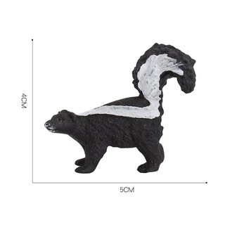 Foto 3 | Foto 3 | Figura De Skunk Juguete Realista De Pvc Con Forma De Animal Salvaje Para Niños 5 Cm - Venta Internacional.