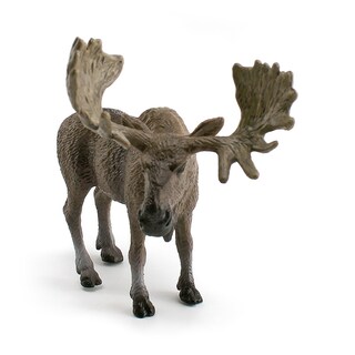 Foto 1 | Foto 1 | Figura Realista De Alce Macho De Pvc Con Forma De Animal Salvaje De 12 5 Cm Para Niños - Venta Internacional.