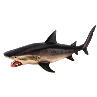 Foto 1 | Foto 1 | Figura Realista De Tiburón Tigre De Pvc Modelo De Animal Oceánico Grande - Venta Internacional.