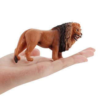 Foto 2 | Foto 2 | Figura De León Realista De Pvc Con Forma De Animal Salvaje Pintada A Mano 9 Cm - Venta Internacional.