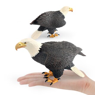 Foto 2 | Foto 2 | Figura Realista De Águila Calva De Pvc Modelo Animal Salvaje De 16 2 Cm - Venta Internacional.