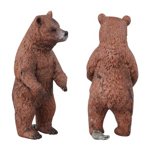 Foto 2 | Foto 2 | Juego De Figuras Realistas De Oso Pardo De Pvc Con Forma De Oso Salvaje 4 Piezas Para Niños - Venta Internacional.
