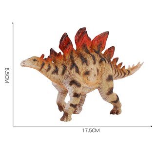 Foto 2 | Foto 2 | Figura De Dinosaurio Realista De Estegosaurio Juguete De Pvc Para Niños - Venta Internacional.