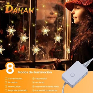 Foto 3 | Foto 3 | Cascada De Luces Lightdot 144led 6m Blanco Cálido