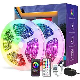 Foto 1 | Foto 1 | Tira Led Mutio Rgb Bluetooth 2 Rollos De 10 M