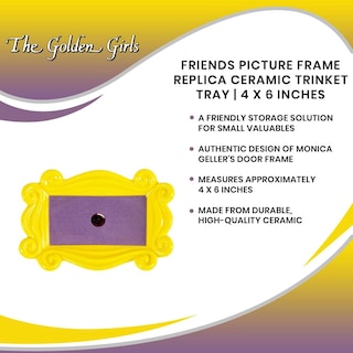Foto 7 | Foto 7 | Trinket Tray Ukonic Friends Serie De Tv Monica Geller's Frame - Venta Internacional.