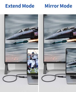 Foto 4 | Foto 4 | Cable Displayport A Hdmi Jsaux 4k Uhd 2k @120hz /4k @30 2 M - Venta Internacional.