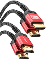 Cable Hdmi Jsaux 8k 2.1 1 8 M Paquete De 2 Unidades 48 Gbps Para Ps5/ps4/x-box/roku - Venta Internacional.
