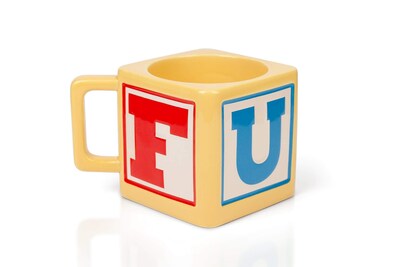 Foto 1 | Foto 1 | Taza Toynk My First Cuss Word Block 350 Ml Cerámica Oficial - Venta Internacional.
