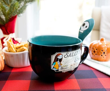 Foto 5 | Foto 5 | Taza De Sopa Plateada Buffalo Disney The Nightmare Before Christmas - Venta Internacional.
