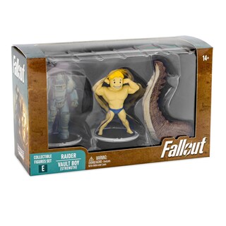 Foto 3 | Foto 3 | Set De Minifiguras Toynk Fallout Raider & Vault Boy De 3 Pulgadas Paquete De 2 - Venta Internacional.