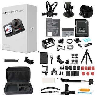 Foto 1 | Foto 1 | Cámara De Acción Dji Osmo Action 5 Pro Con Kit De Accesorios De 58 Piezas De 64 Gb - Venta Internacional.