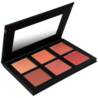 Foto 6 | Foto 6 | Paleta De Coloretes Shany 6 Colores Brillantes Y Mate 16x11x1 Cm - Venta Internacional.