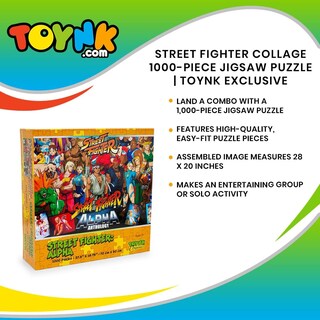 Foto 7 | Foto 7 | Rompecabezas Toynk Street Fighter Collage 1000 Piezas - Venta Internacional.