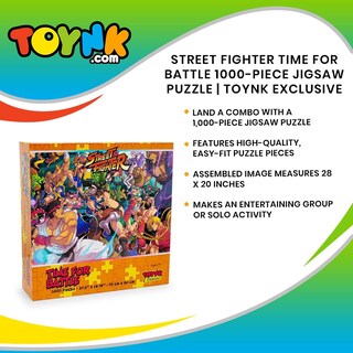 Foto 7 | Foto 7 | Rompecabezas Toynk Street Fighter Time For Battle De 1000 Piezas - Venta Internacional.