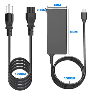 Foto 3 | Foto 3 | Adaptador De Corriente Usb C Charger Lhysfiy De 45 W Para Computadora Portátil Chromebook - Venta Internacional.